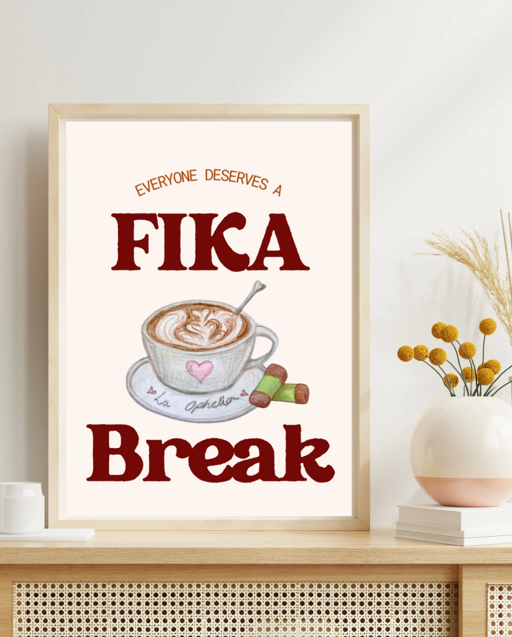 Poster FIKA BREAK